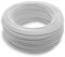 Cavo Elettrico Unipolare 1,5mm - 2,5mm - 4mm 100mt - Vari Colori Disponibili - Perfetto per Impianti Elettrici e Cablaggi - Cavi Elettrici di Alta Qualità (Bianco, 1,5mm)