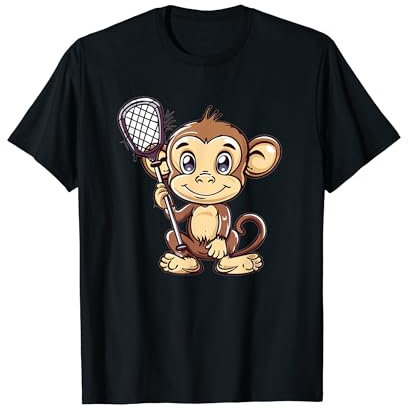 Süßer Lacrosse Affe T-Shirt