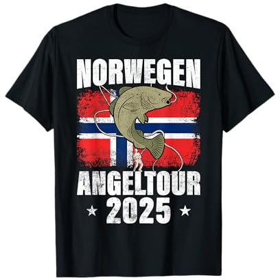 Angeltour Norwegen 2025, Angeln in Norwegen T-Shirt