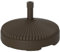 Outsunny Garden Parasol Base Holder, 28kg Sand Filled, 23kg Water Filled, Sun Umbrella Base Outdoor Umbrella Stand Weight, Brown