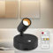 Kambo LED Kabellose Spotlichter, Magnetmontage Wandlampe, Akku Spot 4000mAh, Bodenstrahler Touch + Fernbedienung, Leselampe Timer Für Pflanzenbild, Kunstwerk, Schrank, Zimmer, Wohnzimmer，1 Stück