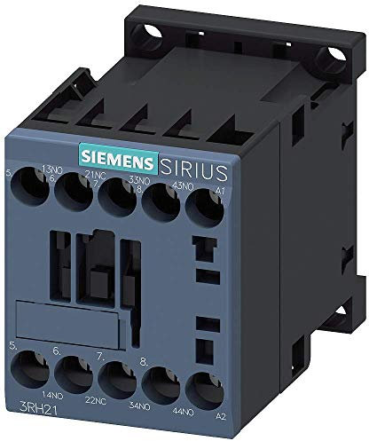 SIEMENS Sirius 3RH2 Hilfsschütz 230 Vac-Spule, 4 -polig, 690 Vac / 10 A 3 Schließer + 1 Öffner 4-Hilfskontakte