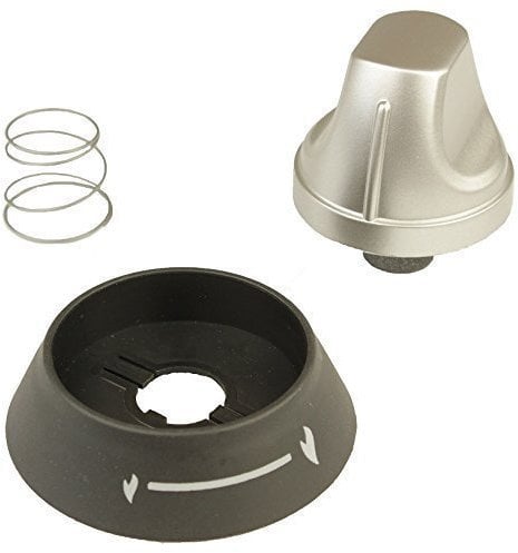 Hotpoint Oven Cooker Complete Gas Control Knob Spring & Collar Kit (Silver)