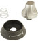 Hotpoint Oven Cooker Complete Gas Control Knob Spring & Collar Kit (Silver)