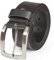 LINDENMANN Leder-Gürtel Herren 40 mm breit, Gürtel Herren Vollrindleder schwarz, Größe/Size:105, Farbe/Color:schwarz