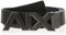 Armani Exchange Herren Hinge Belt Gürtel, Schwarz, 36