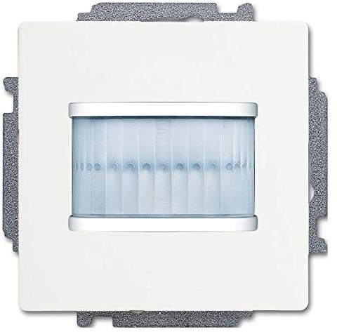 Busch-Jaeger Bewegungsmelder/Schaltakt. 6215/1.1-884-WL 1-Fach studioweiß/mt Busch-Free@Home Bussystem-Bewegungsmelder 4011395215524