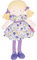 Tikiri 8505169 Bonikka Kuschelpuppe Peggy, weiche Softpuppe für Kinder ab 0+ Monaten, 40cm