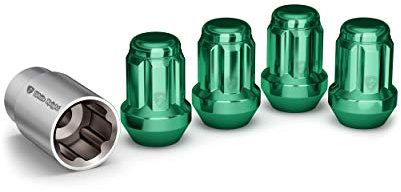 White Knight 40400SGNT Green Wheel Lock, 4 Pack