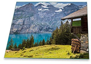 Herdabdeckplatte Abdeckung Ceranfeld Abdeckplatte Schneidebrett 1-Teilig 60x52 Natur Spritzschutz Glasplatte Ceranfeldabdeckung Schutz für Kochplatten Herdschutz Sicherheitsglas Glasschneidebrett