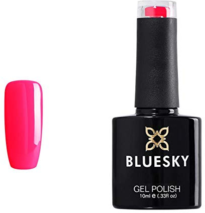 Bluesky Gel Polish Peachy Pink Neon14 Gel Nail Polish Pink Purple 10ml