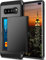 Coolden for Samsung S10 5G Case Shockproof Case for Galaxy S10 5G Wallet Case Cover Protective Case Rubber Bumper Card Holder Slot Wallet Case Cover for Samsung Galaxy S10 5G Phone Case (Black)