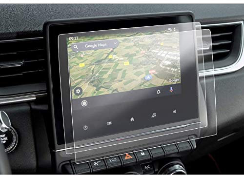 [2 Stück] LFOTPP Kompatibel mit Renault Clio Captur 2 Zoe 7 Navigation Touchscreen Schutzfolie, 7 Zoll GPS Navi Nano Folie 5H Anti-Kratzen Anti-Fingerprint Displayschutzfolie Zubehör