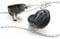 Linsoul KZ Zax - Auricolari in ear Hi-Fi con driver ibrido 1DD+7BA, con alloggiamento in lega di zinco, cavo OFC da 0,75 mm a 2 pin rimovibile (senza microfono, nero)