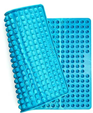 Collory® Backmatte Hundekekse für MINI HALBKUGEL (1cm Ø) Leckerlis, Silikon Backform, Backunterlage für Backblech, Diätmatte, Hitzebeständig, Lebensmittelecht & Bpa-frei