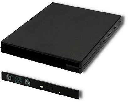 Qoltec Gehäuse/Tasche Laufwerk Optisch CD/DVD SATA USB 2.0 9.5 mm, 51864