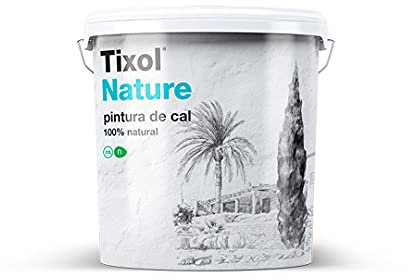 Tixol Pintura de Cal Natural Ecológica fungicida, bactericida y antialérgica (15L)