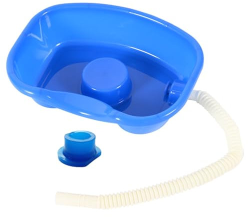 TOYANDONA Shampoo Basin for Washing Hair Hair Washing Basin in Bed Medical Shampoo Tray with Head Cushion Retrachable Hose Washing Tray for Disabled Pregnant Women Elderly Child