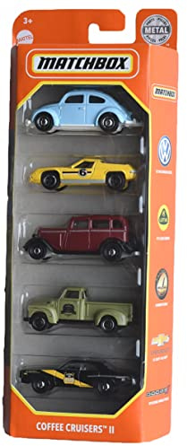 Hot Wheels Matchbox Coffee Cruisers II 5 Pack