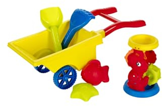 Fashy Wasser- und Sandkastenspielzeug Set, 6-teilig