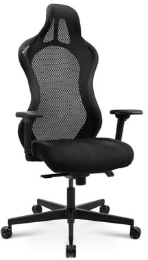 Topstar Bürostuhl Gamingstuhl Sitness RS Sport Plus Mikrofaser inkl. Armlehnen schwarz