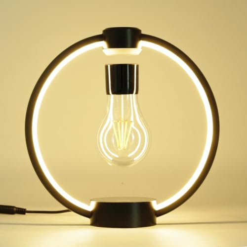 Levitierende Glühbirne Lampe Floating und Spinning Nachtlicht Lampe Touch Control LED Birne Licht Dekoration für Kinderzimmer Schlafzimmer Büro Haus
