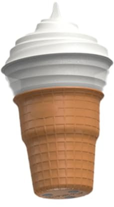 Fenteer Máquina para Hacer Helados, casero,Resistente, Suave para Bricolaje,Electrodomésticos,Pequeña máquina de Hielo para el hogar,Cocina