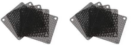 Pjeghbvop 5PCS Fan Filter PC Dustproof For Case Cuttable Computer Cover 60mm Black Cable Cable Fan Card Module Board