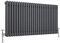 Milano Windsor Anthracite Cast Iron Style Horizontal Triple Column Radiator - 500mm x 1190mm