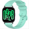 GIOPUEY Strap Compatible with Xiaomi Redmi Watch 5 Active/5 Lite, Soft silicone Watch Strap, Strap Replacement [Wear-resistant] [breathable] - Green