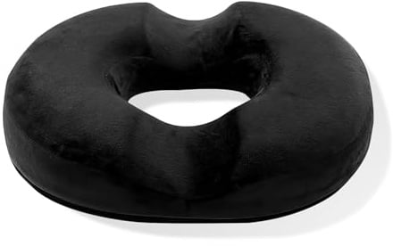 Donut Kissen Cushion Memory Foam Hämorrhoiden Sitzkissen für Postpartum, Steißbein Schmerzen Druckentlastung für Bürostuhl Kissen, Rollstuhl, Rückenschmerzen, Ischias, Hämorrhoiden, sitzring nach op
