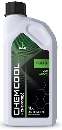 ChemCool Chemodex Concentrate -60°C Antifreeze Coolant In Green 1 Litre