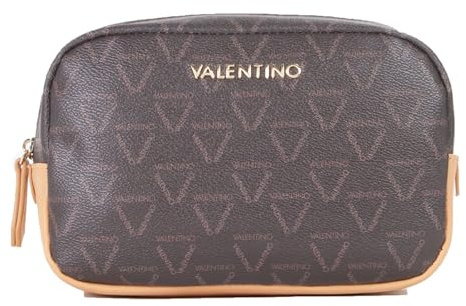 VALENTINO Lady Re Soft Cosmetic Case Moro/Naturale