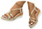 Générique Sandales Femme été Confortable Compensées Chaussures AntidéRapantes Respirantes et Nu-Pieds BohêMe Bout Ouvert Avec Talon Plateforme Comfy Semi Trailer Sandales