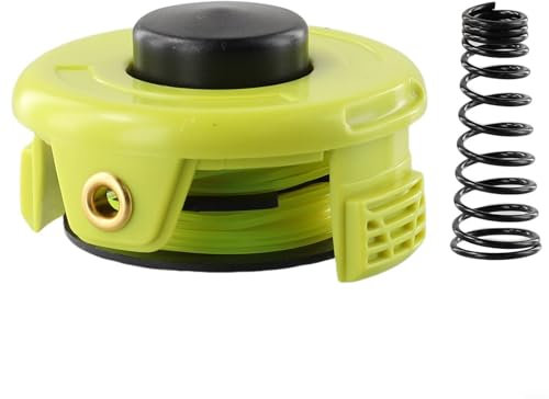 Lot de 1 bobine de 2 mm et cache-ressort pour fil de débroussailleuse RAC118 RLT3525S