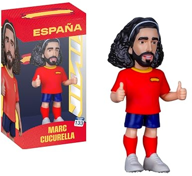 MINIX - Football Stars - Weltmeisterschaft #133 - Spanien - Cucurella - Sammelfigur 12 cm