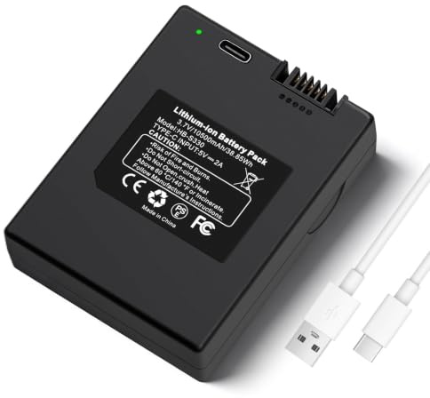 ANTIEE Camera Battery for Eu-fy eufyCam 3, eufyCam 3C, E330, S330 – Replacement Battery for Surveillance Camera and Smart Lock S230, SmartDrop, Video Smart Lock S330 3.7V