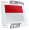 Kiwistar - Autoaufkleber Sticker Fahne Flagge Aufkleber 15cm Monaco Flagge Länder Wappen Fahne Sticker Kennzeichen - Auto - Fahrrad - LKW