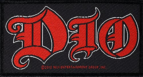 DIO Aufnäher LOGO Patch gewebt 10 x 5,5 cm