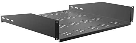KIMEX - Bandeja Fija - para Armario Rack 19'' - Fondo 460mm - Altura 2U - 110-0192