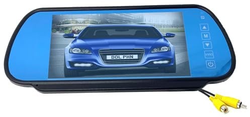 Dolphin Automotive Clip On Mirror Monitor For Reversing Camera (7 Mirror Monitor)