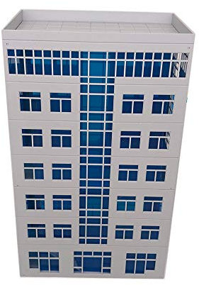 Outland Models Eisenbahnlandschaft Modernes Bürogebäude HO Spur 1:87