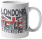 CHEMAGLIETTE! Tazza Stampata Divertente Idea Regalo Mug Simpatica Con Stampa London BB