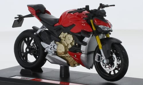Maisto Special Edition 39300-20075 Ducati Super Naked V4S, rot, 2020, 1:18, Fertigmodell