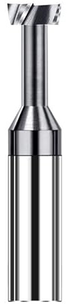1pc Hartmetall T-Nut-Fräser Wolframstahllegierung CNC-Werkzeuge Metallbearbeitung 2mm 3mm 4mm Nut T-Typ Schaftfräser (Size : 4X4.0XD4X50L)