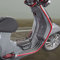 Scooter Fußstütze Pedal Seitenabdeckung Bar Rahmen Seitenverkleidungsleiste oberer Verkleidungsschild Schutz für Vespa Sprint 50 125 150 (2016-2023) Primavera Spring 50 125 150 (2014-2023) (Schwarz)