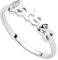 DUR Schmuck Ring OSTSEE, Silber 925/- rhodiniert (R5943) (54 (17,2 mm Ø))