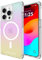 Case-Mate BLOX iPhone 15 Pro Case - Iridescent Rainbow [12ft Drop Protection] [Compatible with MagSafe] Magnetic Cover with Square Edges for iPhone 15 Pro 6.1, Anti-Scratch, Shock Absorbent, Slim Fit