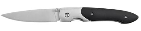 AUSONIA - COLTELLO TASCABILE PIEGHEVOLE CM 18 CON LAMA SATINATA DA 7 CM