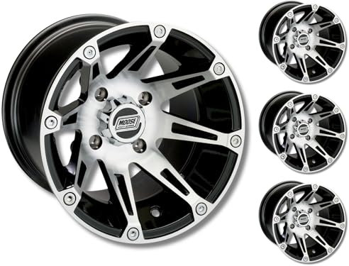 Moose Utility Felgensatz Felgen 387X Wheels - Machined 12 Zoll - Cfmoto Cforce 450 500 520 625
